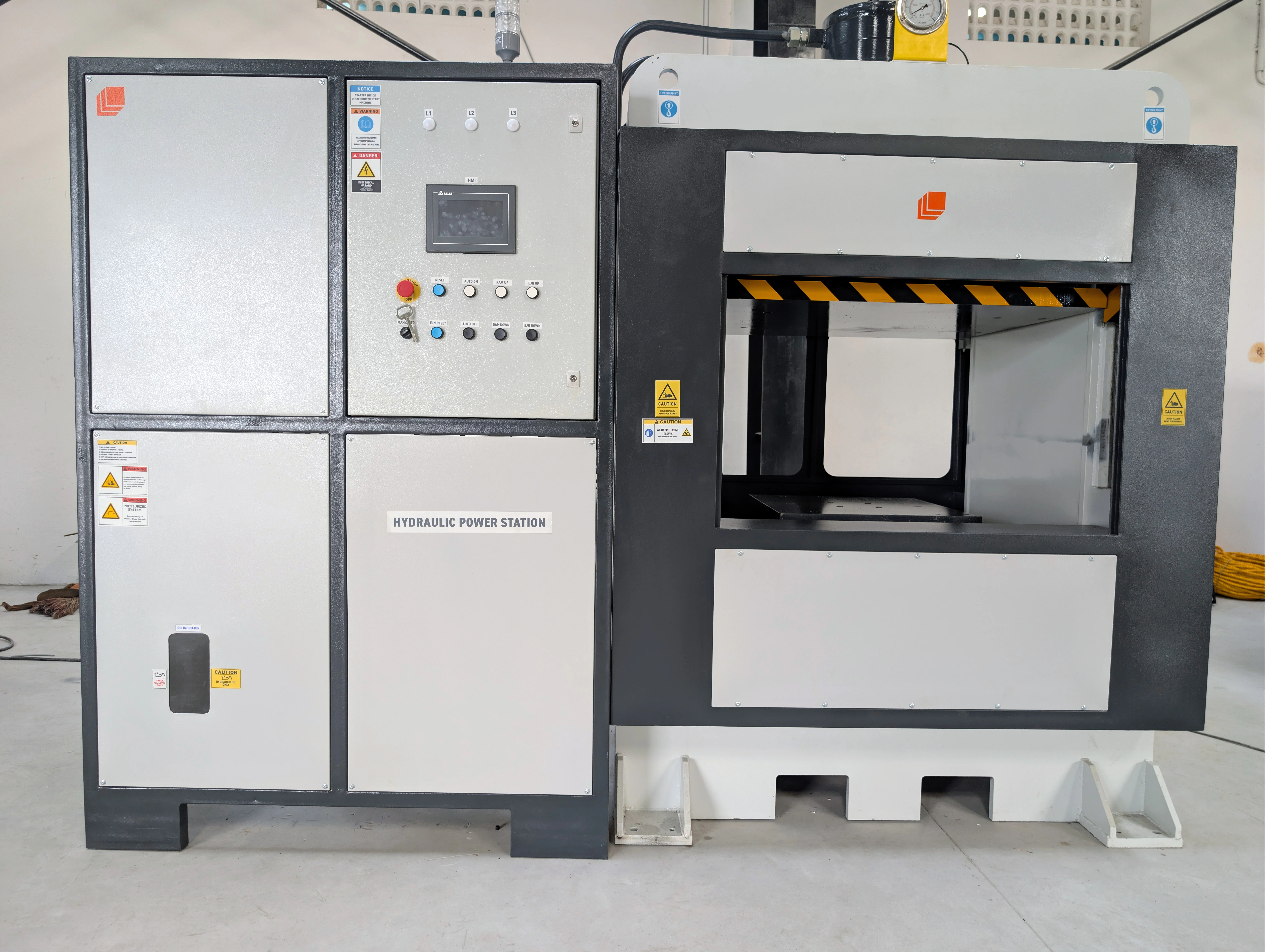 Roof Tiles Press — hydraulic press 2
