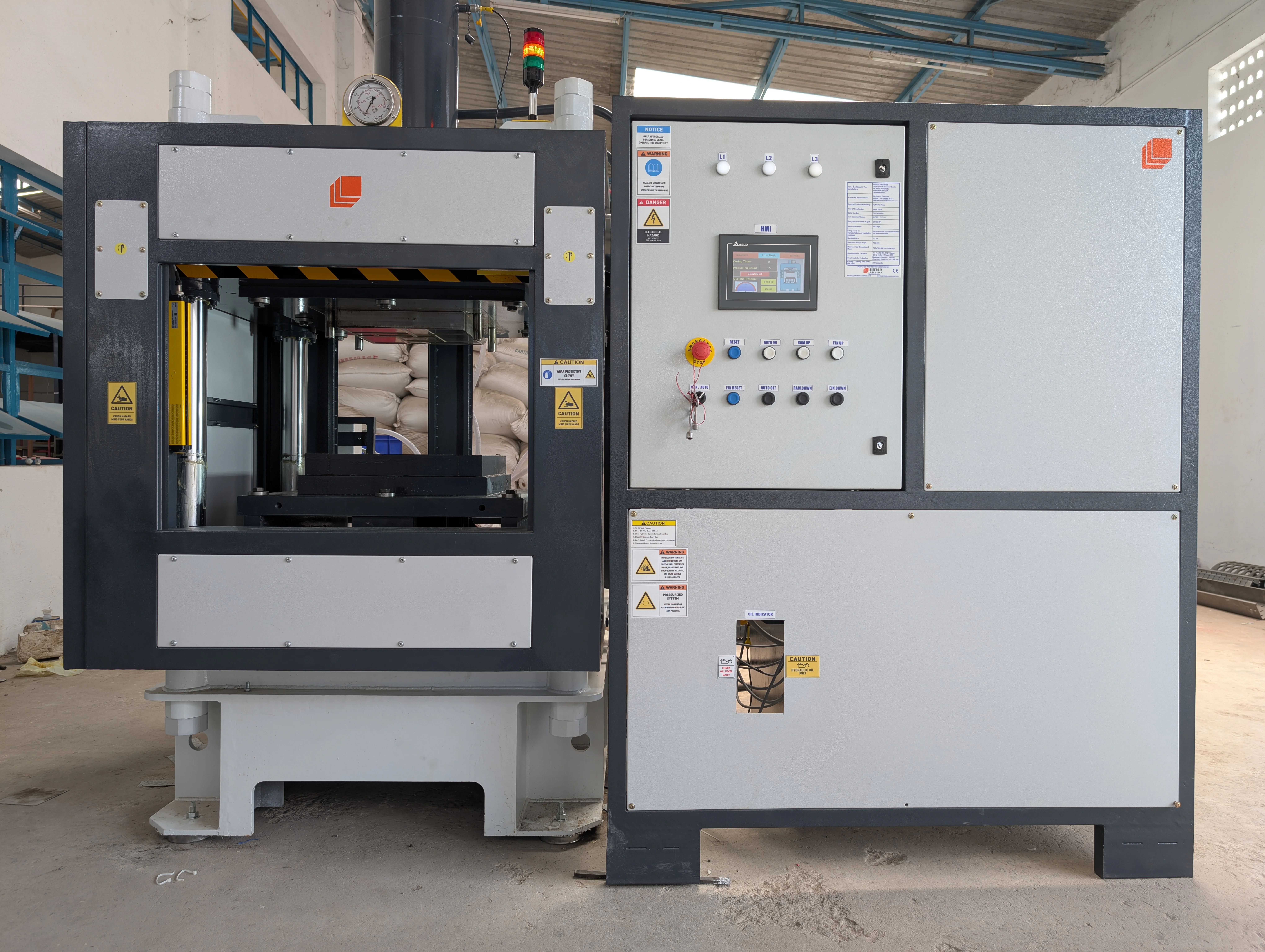 Grass Paver Press — hydraulic press 4