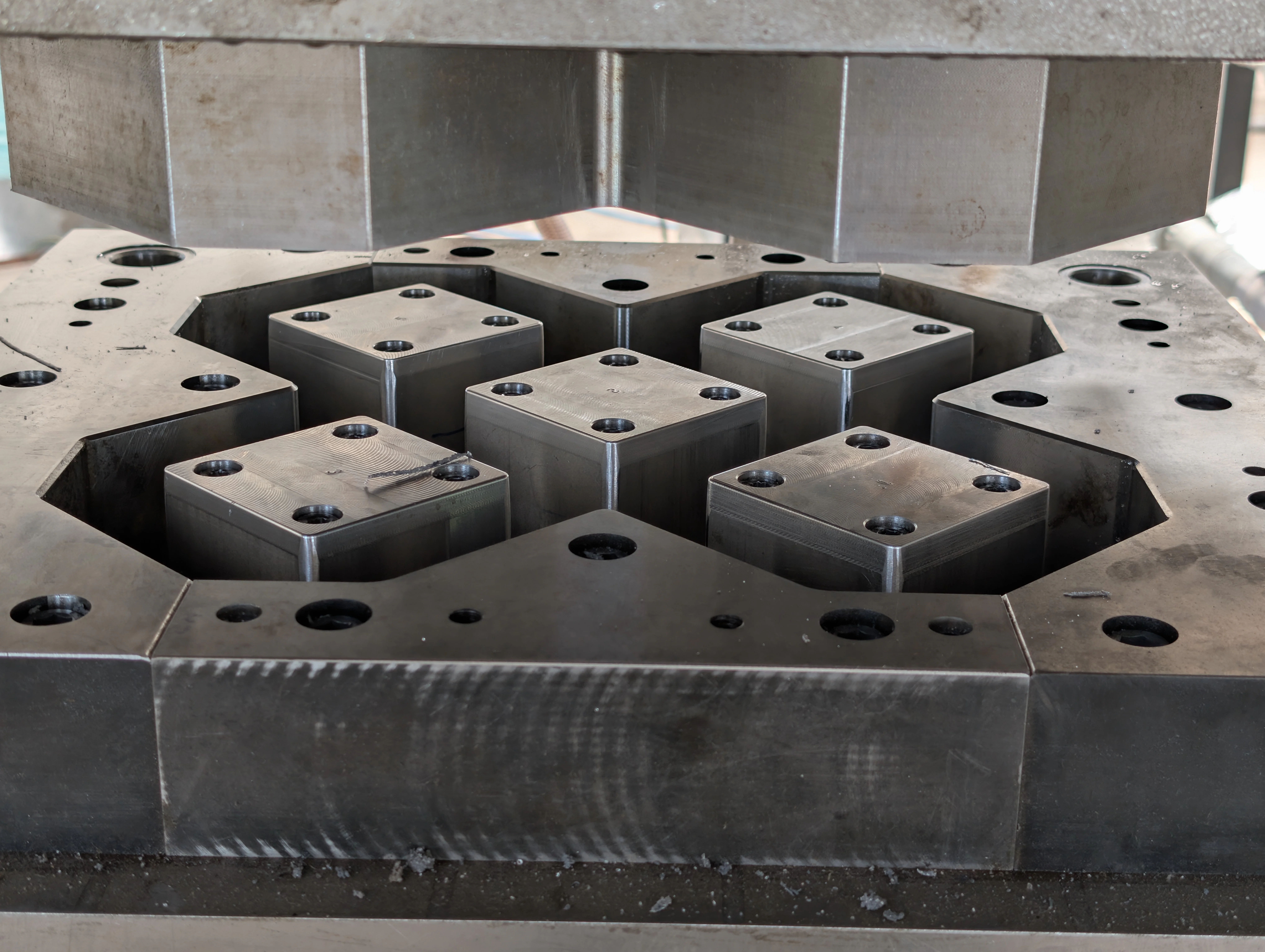 Grass Paver Press — die mould