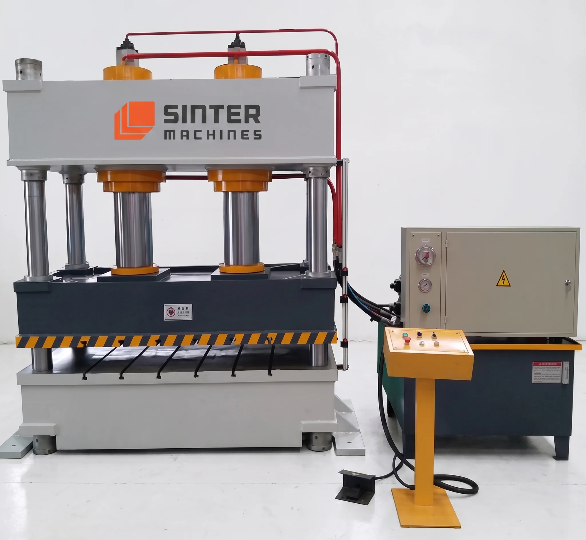 Road Humps Press — hydraulic press 3