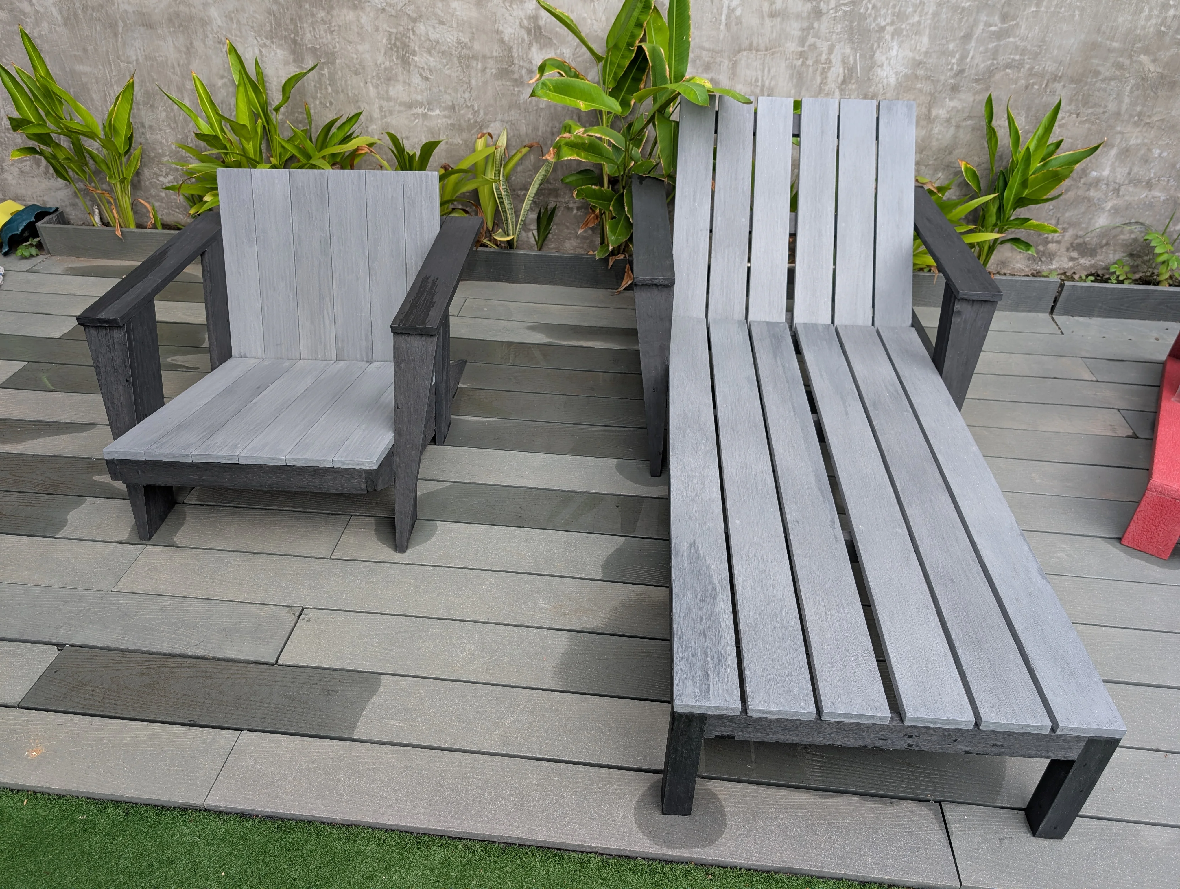 Beach Bench Planks Press — finished product 2