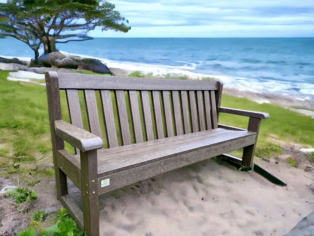 Beach Bench Planks Press — finished product 4