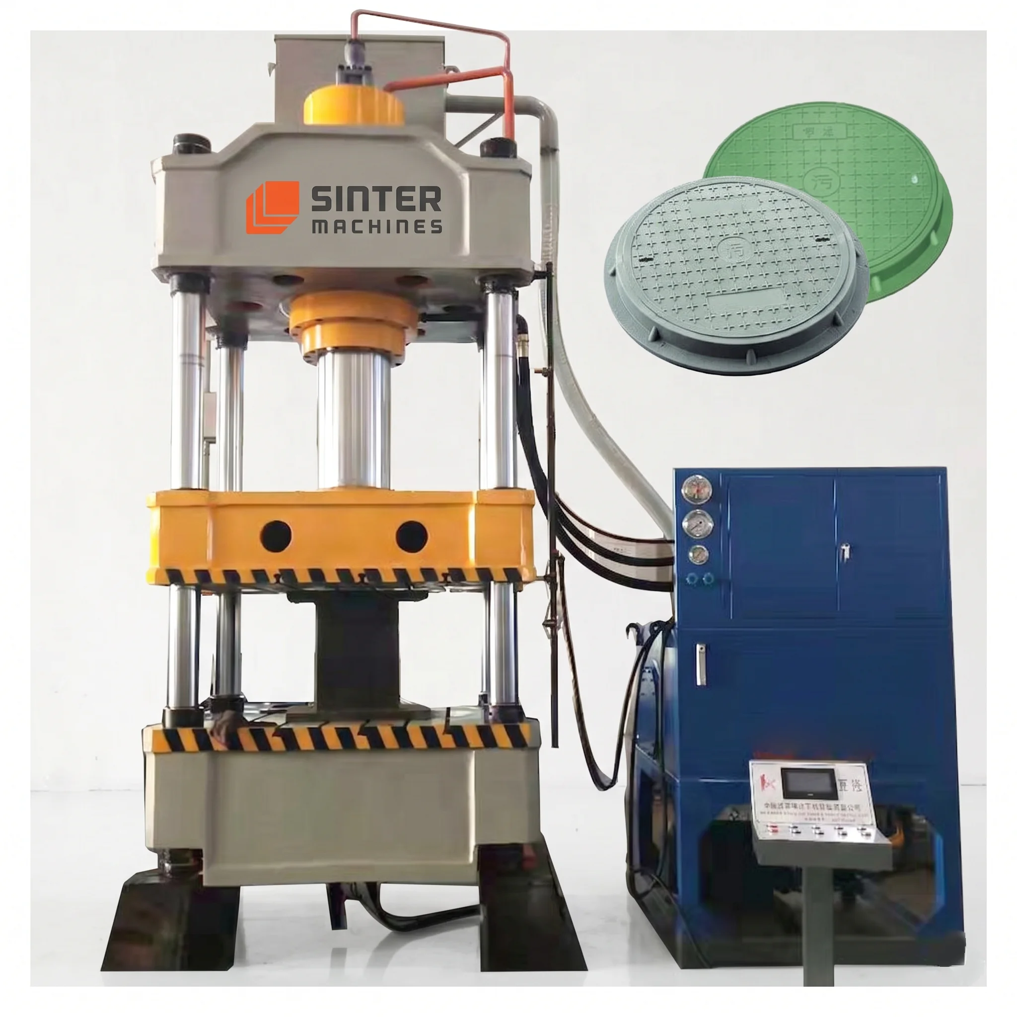 400T SMC Manhole Covers Press press view 1