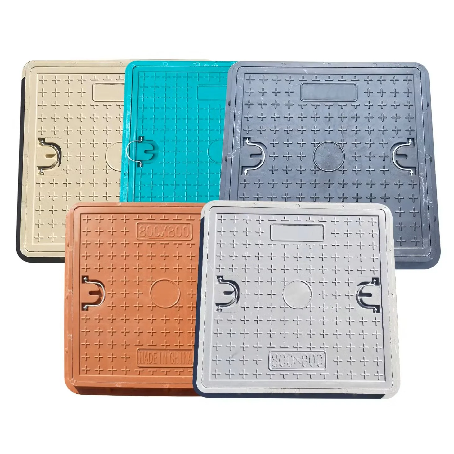400T SMC Manhole Covers Press finished product 3