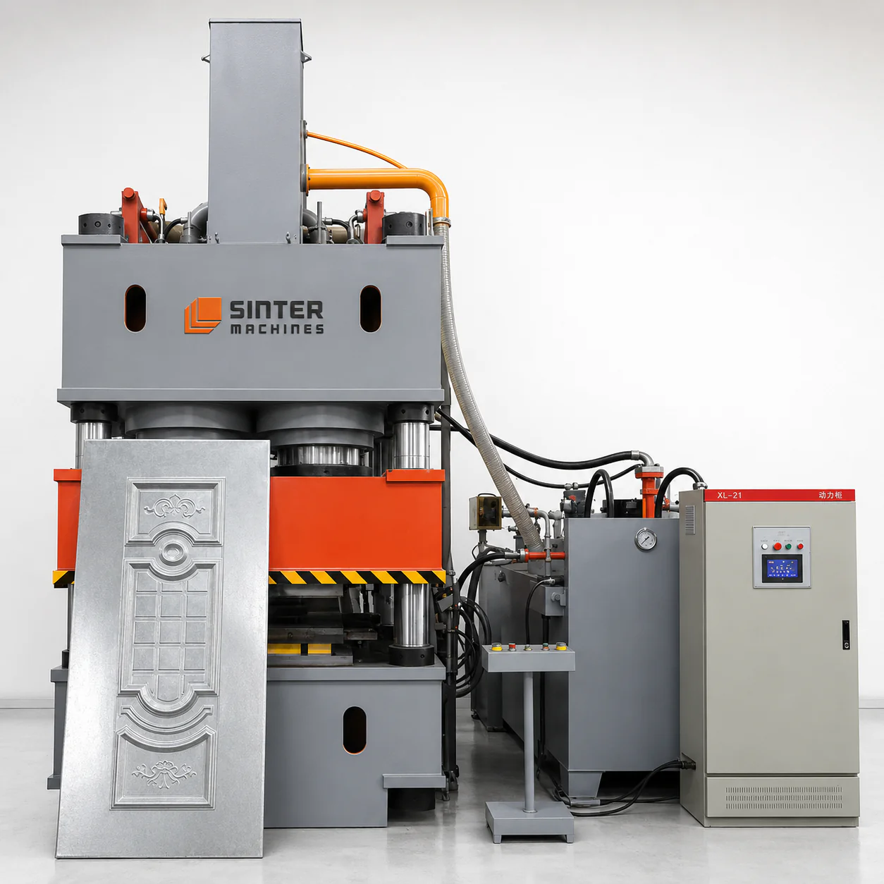 2000T FRP Doors Press press view 1