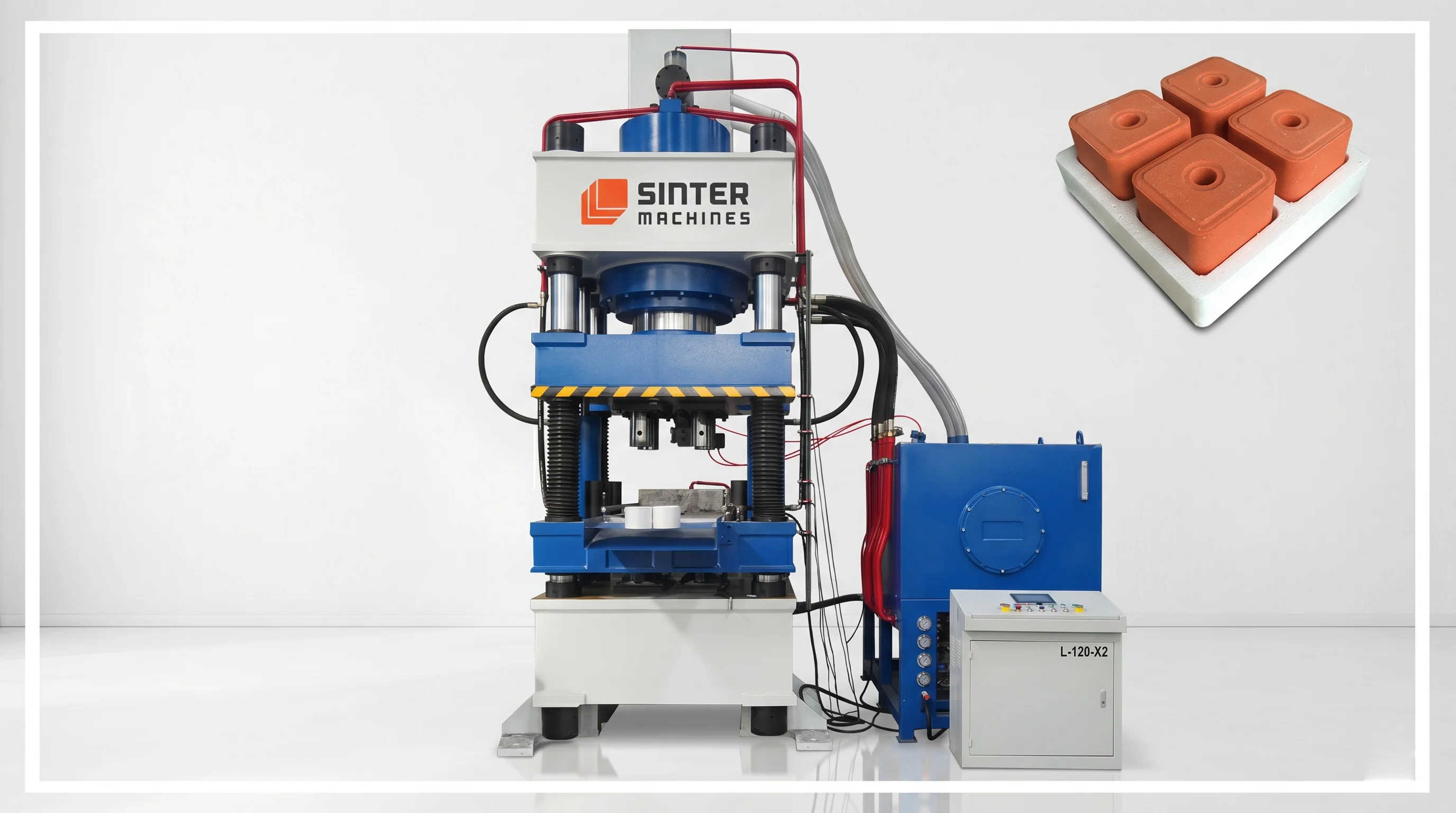 630T 2 Cavity Cattle Salt Blocks Press press view 3
