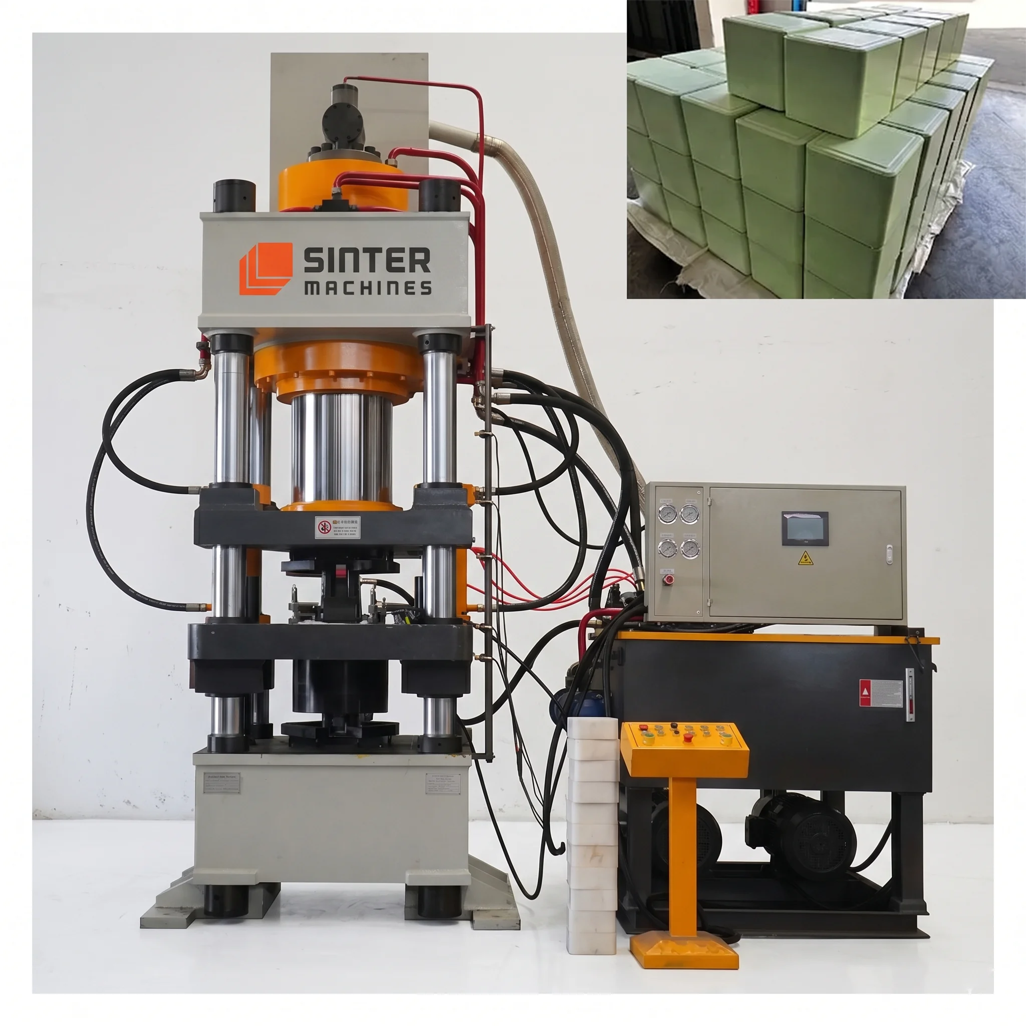 500T Sheep Lick Blocks Press press view 1