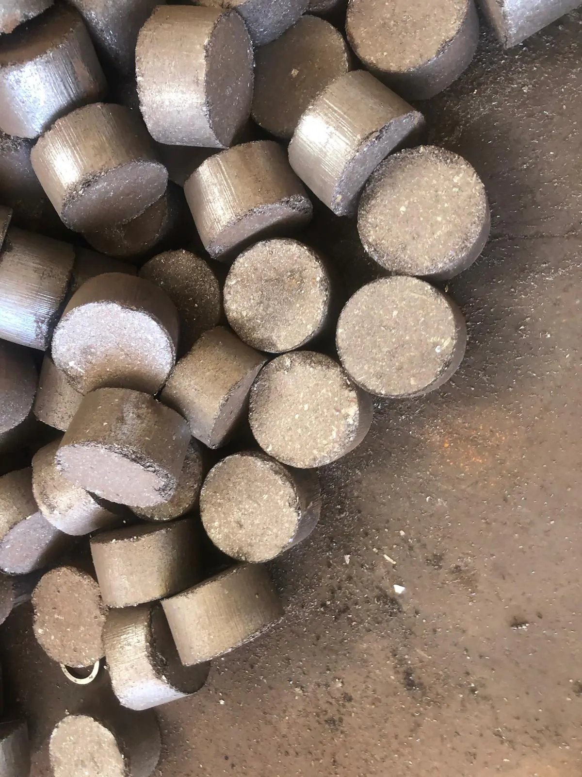 315T Welding Wire Slag Briqutte Press finished product 1