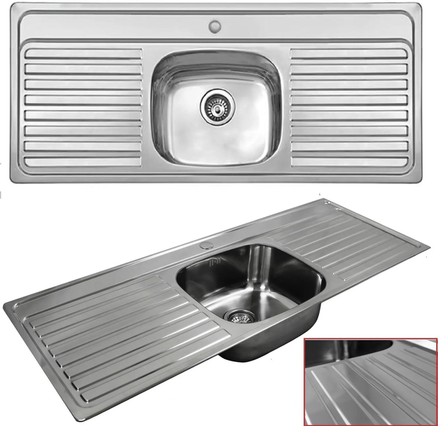 800T SS Kitchen Sink Press finished product 1