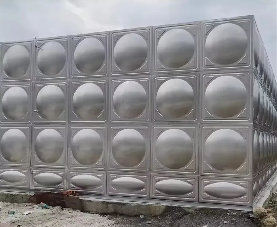 800T SS Water Tank Plates Press finished product 4