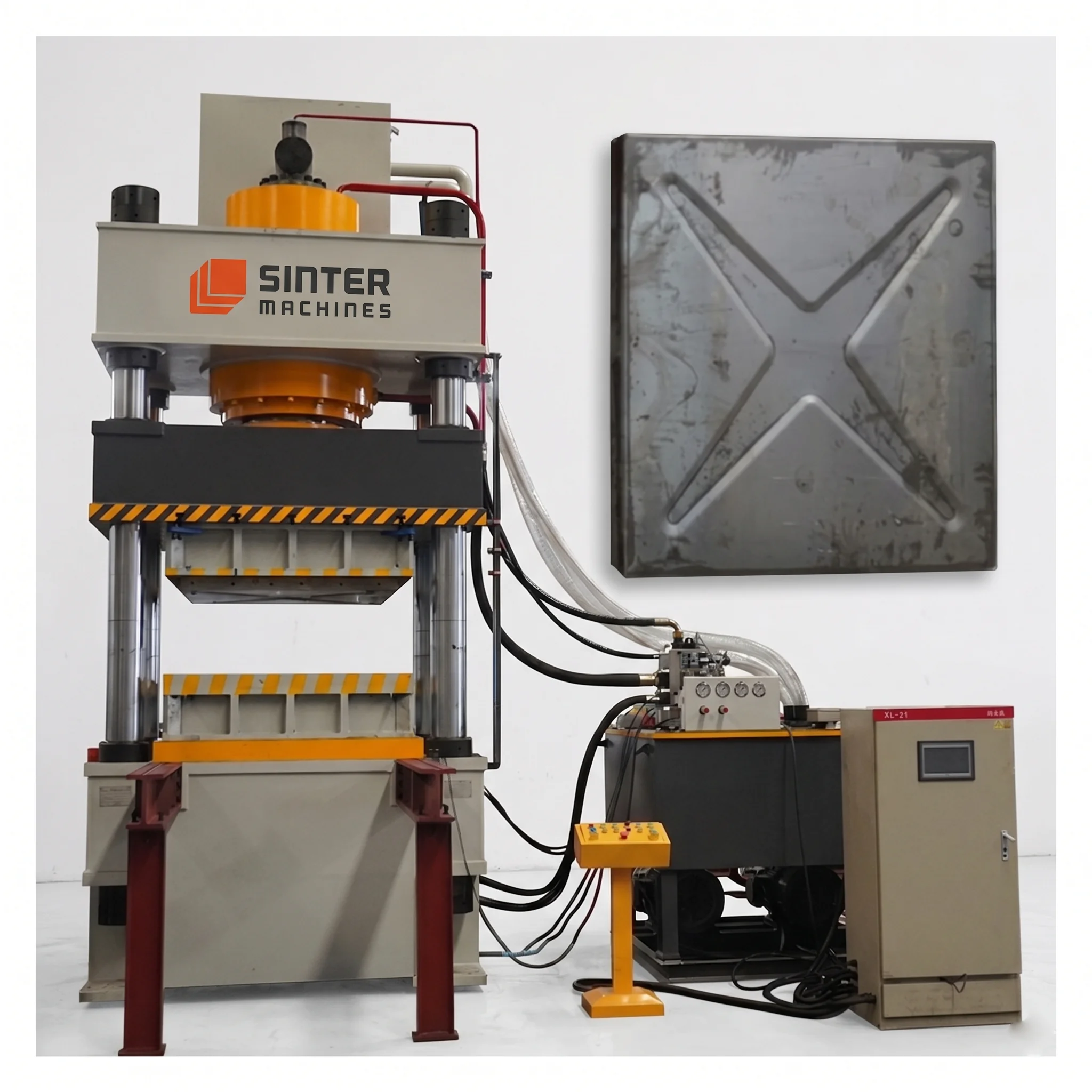 800T SS Water Tank Plates Press press view 2