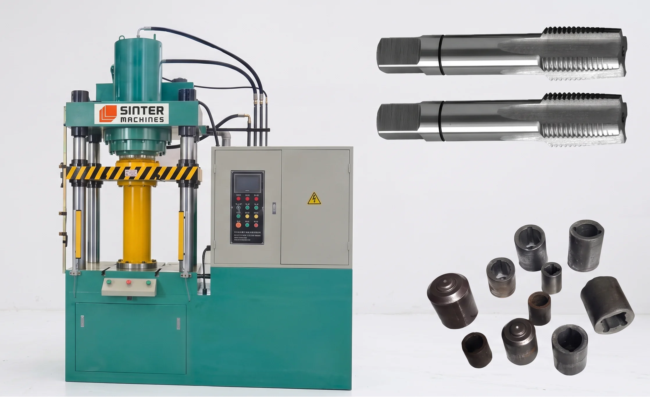 800T Bearing Case & Titanium Fasteners Press press view 2