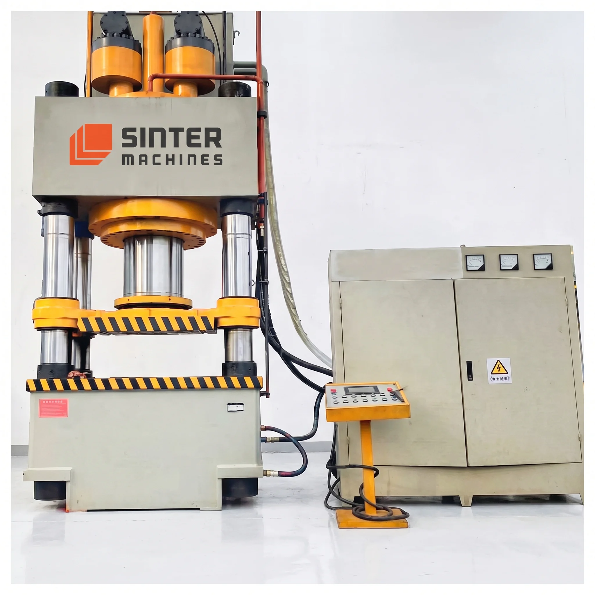 1600T Power plant turbine shafts Press press view 4