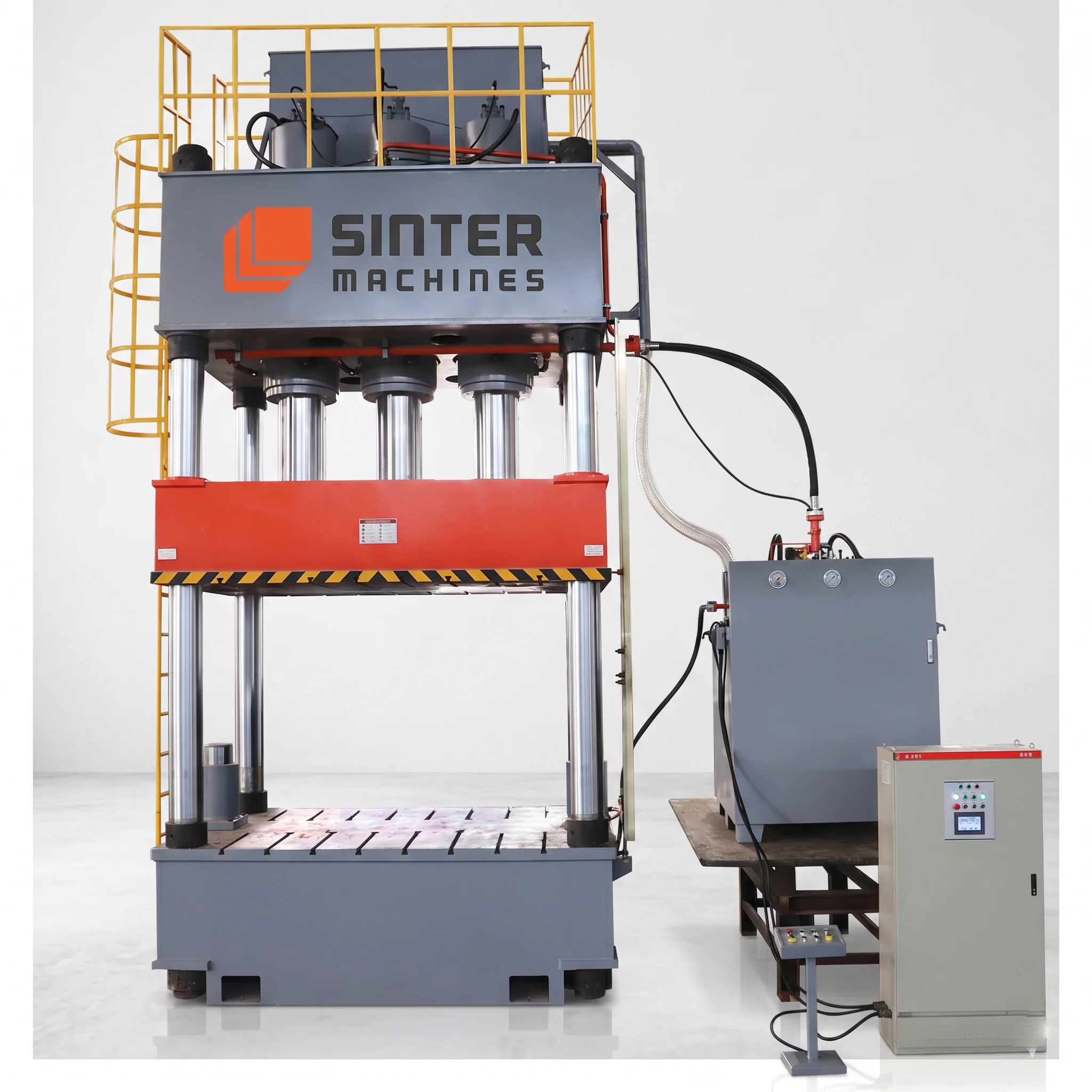 400T Precision Aluminium Heat Sink Press press view 3