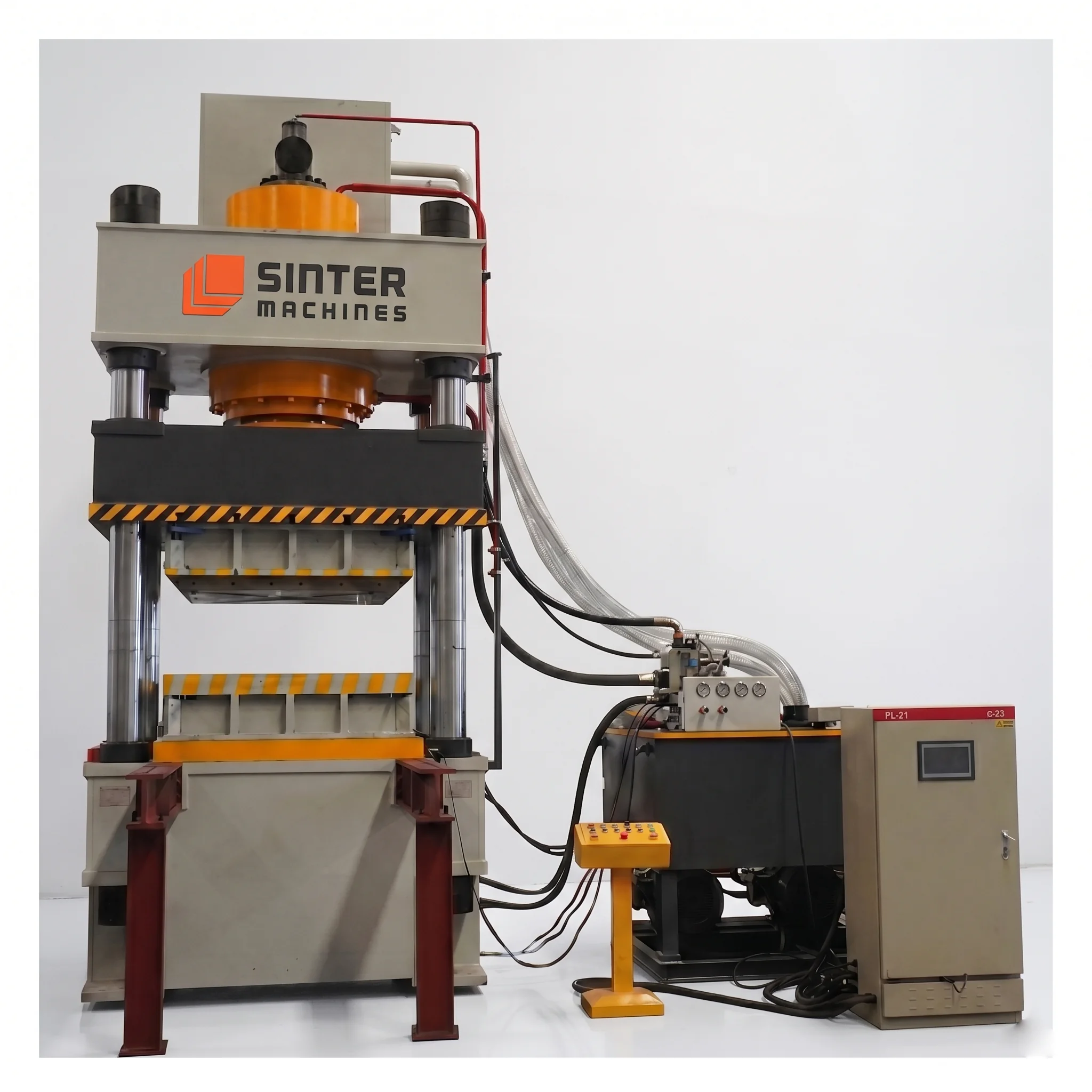 1250T Wood Chips Pallet Press press view 4