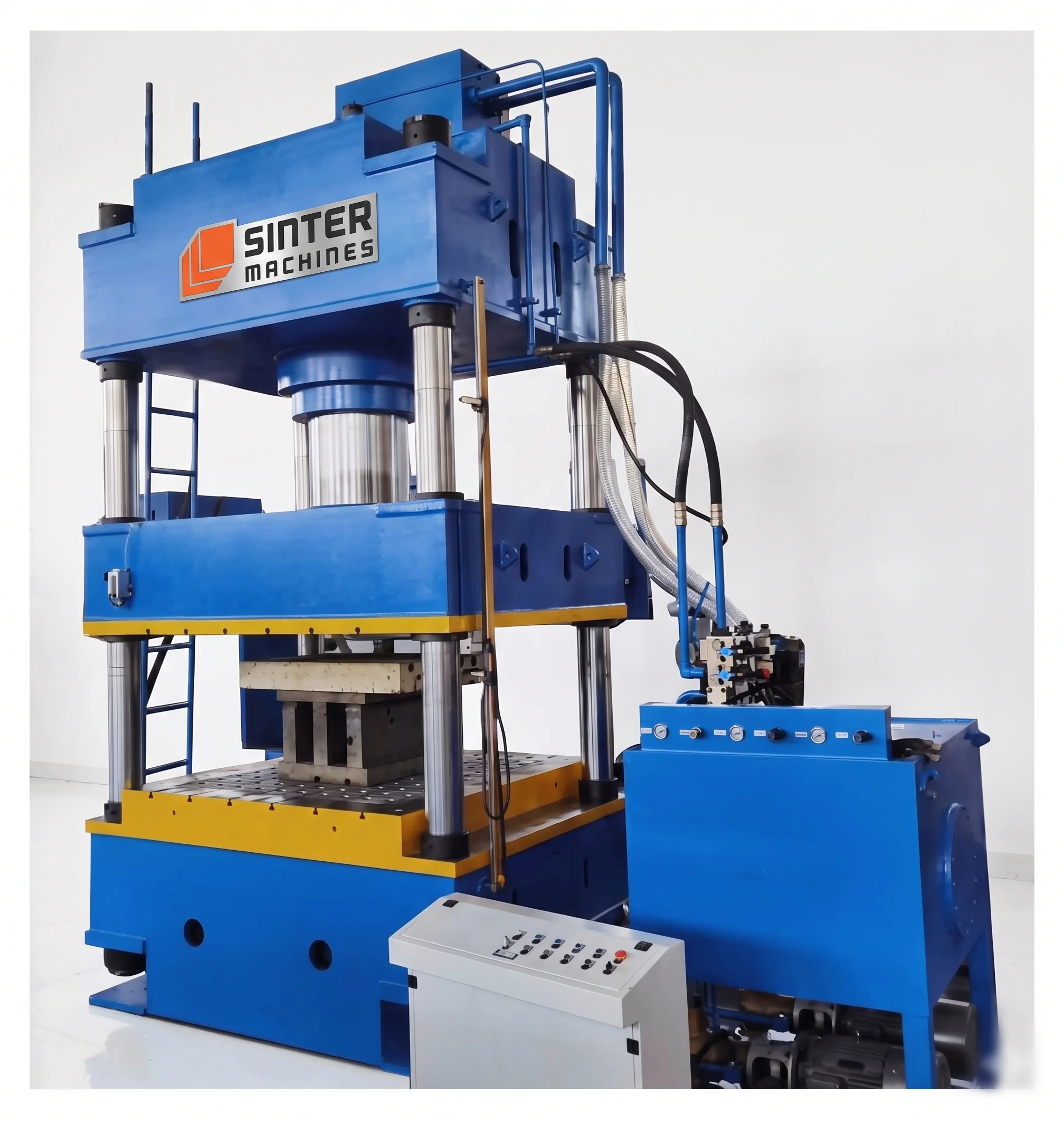 1250T Wood Chips Pallet Press press view 3