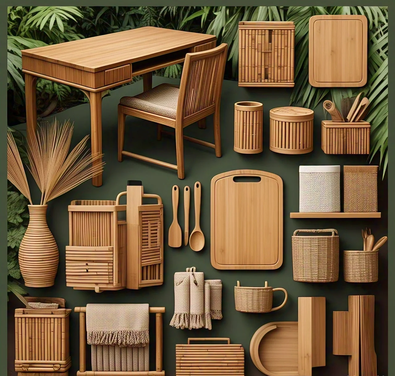 1600T Bamboo Fiber Products Press finished product 3