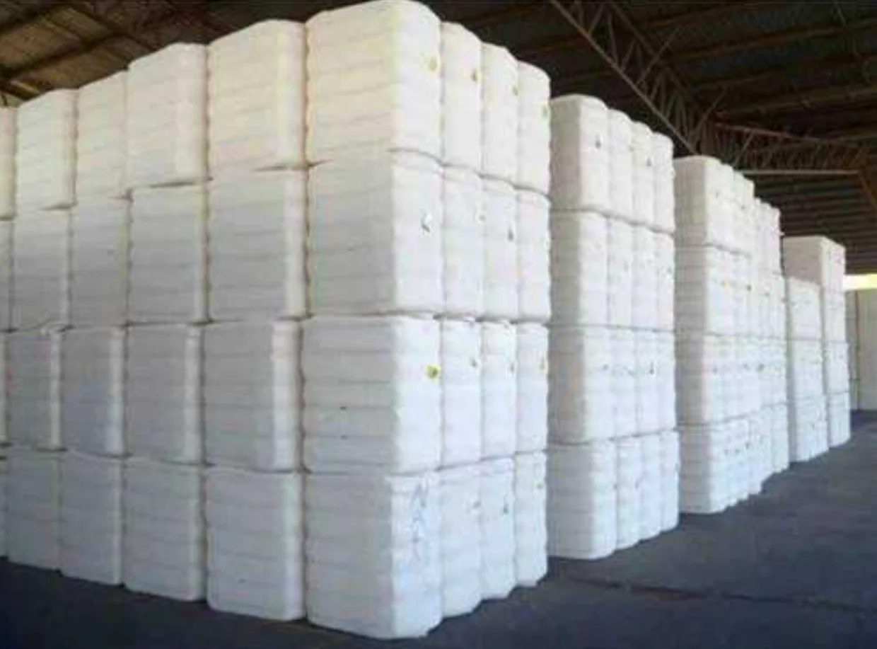 2000T Cotton Fiber Baling Press finished product 2
