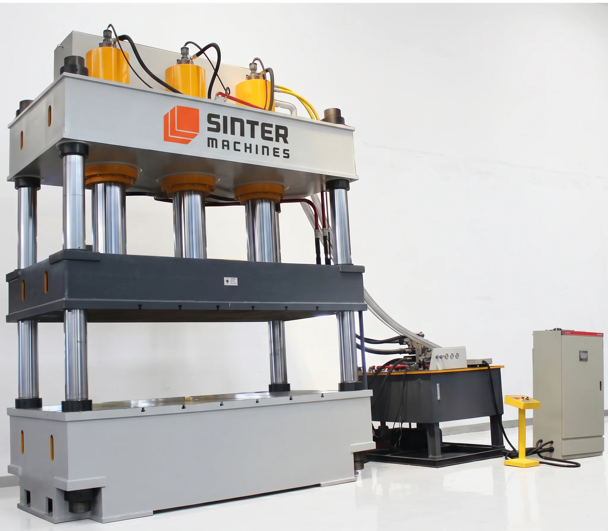 630T Waste Paper Baling Press press view 1