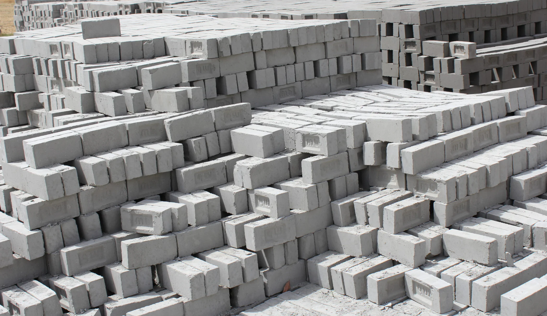 100T Fly Ash Bricks Press finished product 5