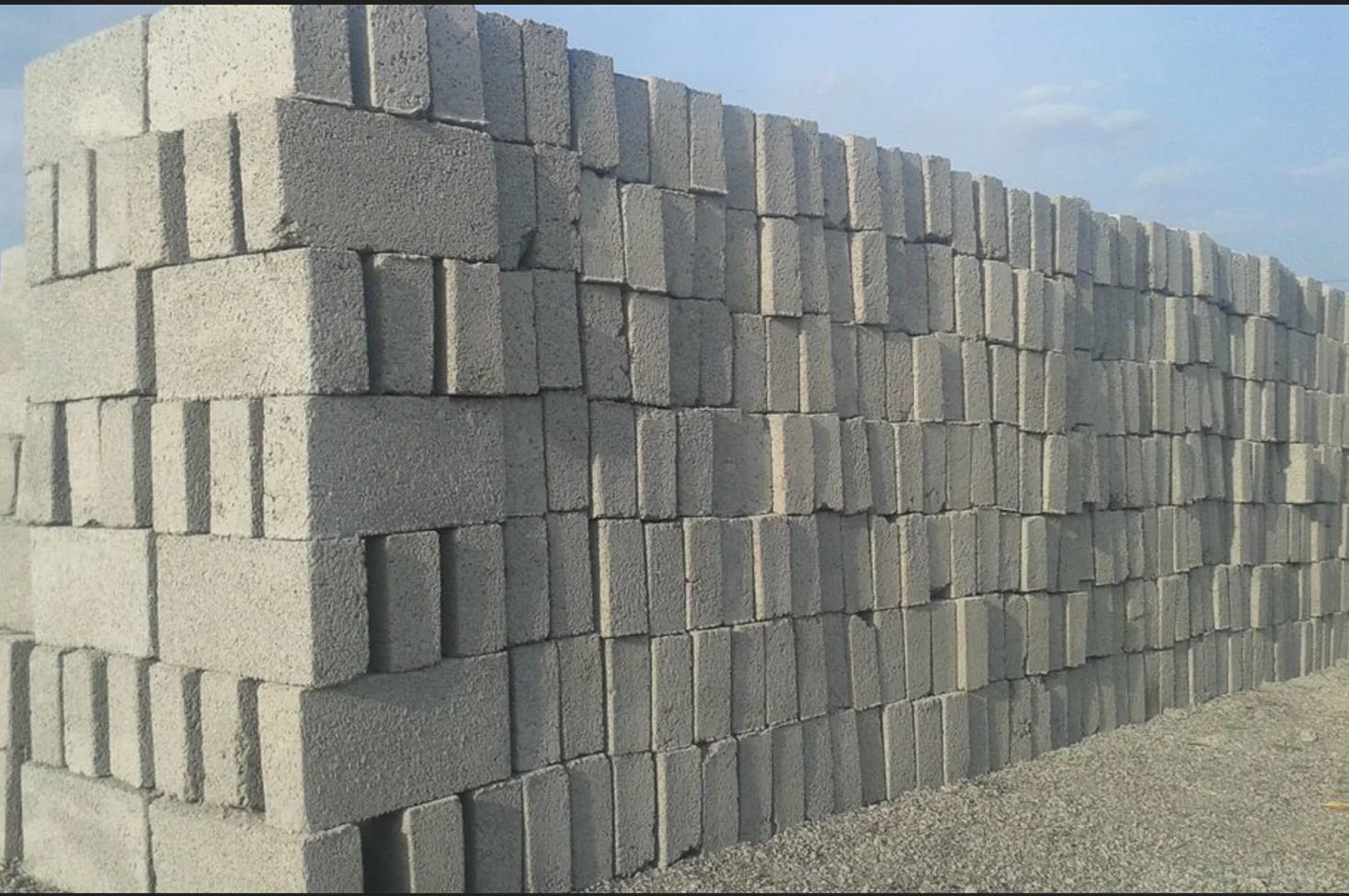 200T Fly Ash Bricks Press finished product 6