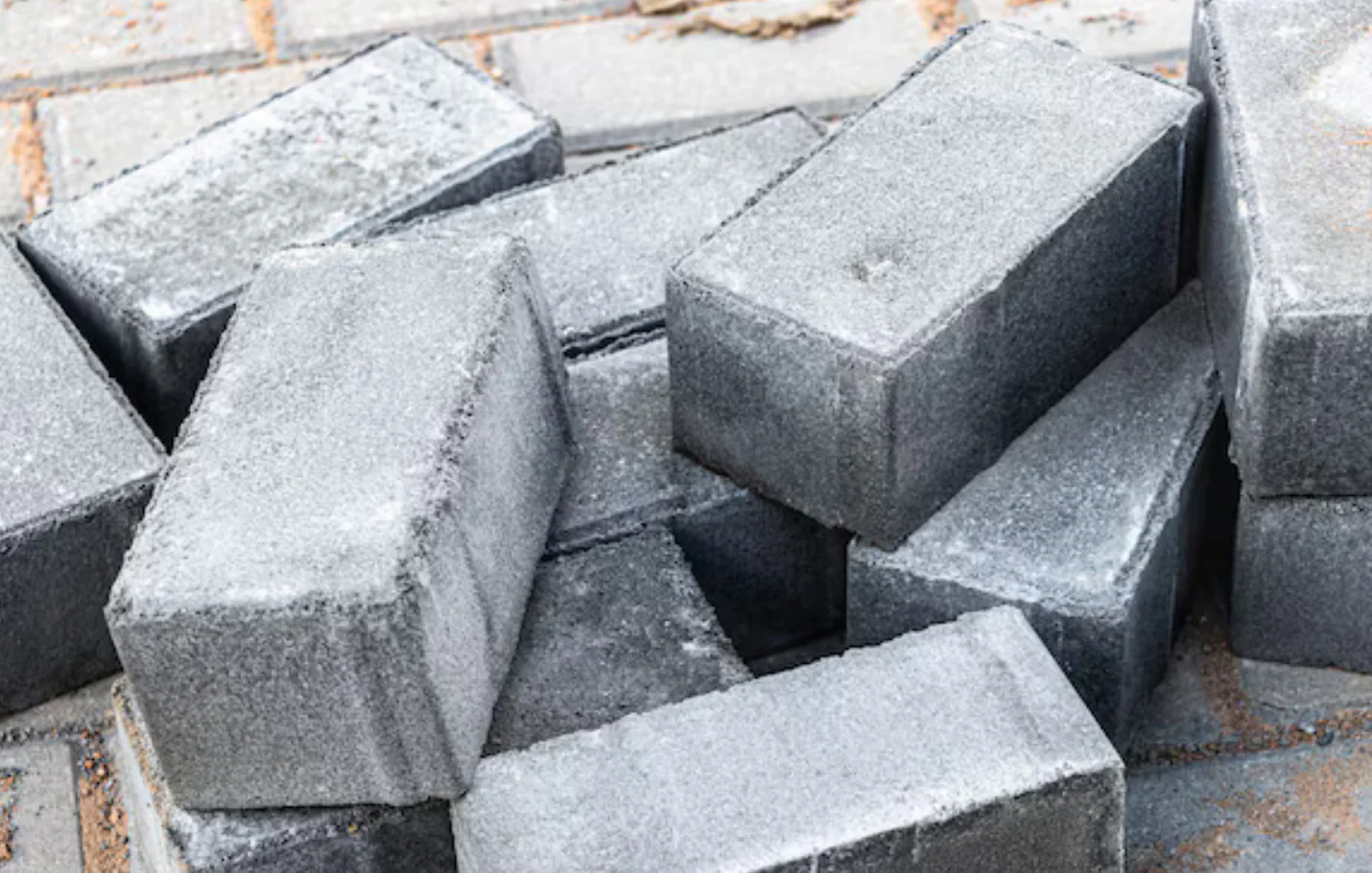 100T Bottom Pond Ash Bricks Press finished product 5