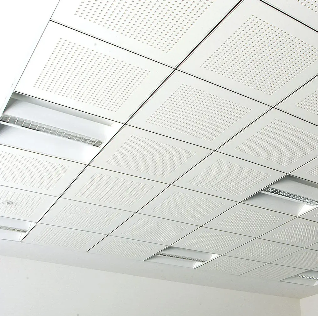 315T Mineral Fiber Ceiling Tiles Press finished product 4