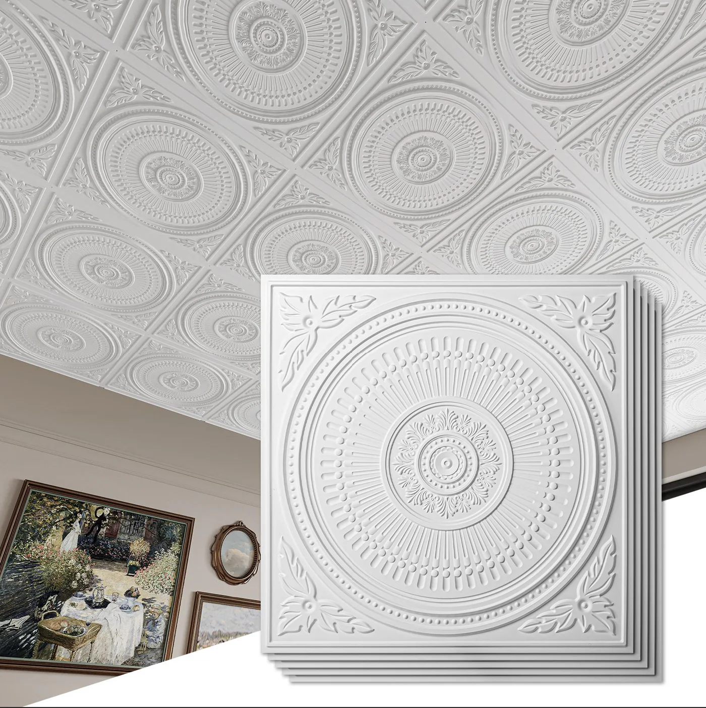 400T Ceiling Boards & Tiles Press finished product 6