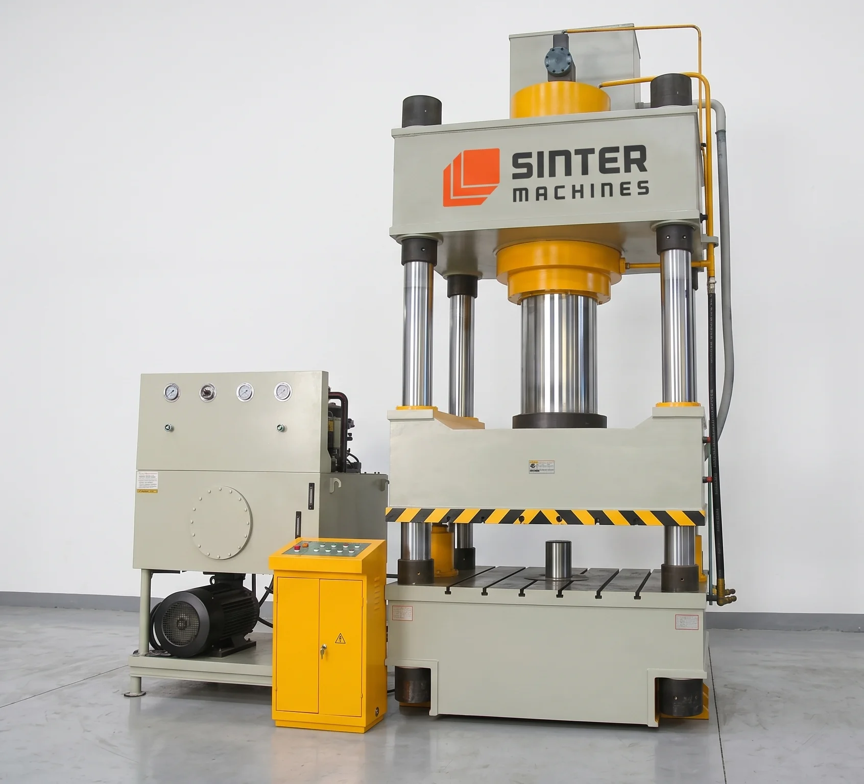 500T Spinel Powder Block Press 2