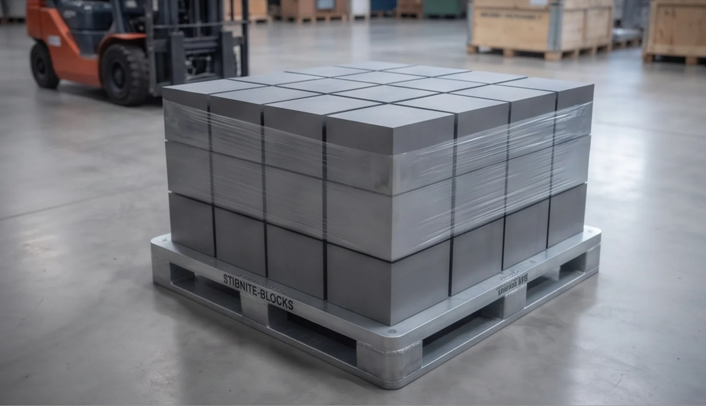 315T Stibnite Powder Block Press — finished product 4