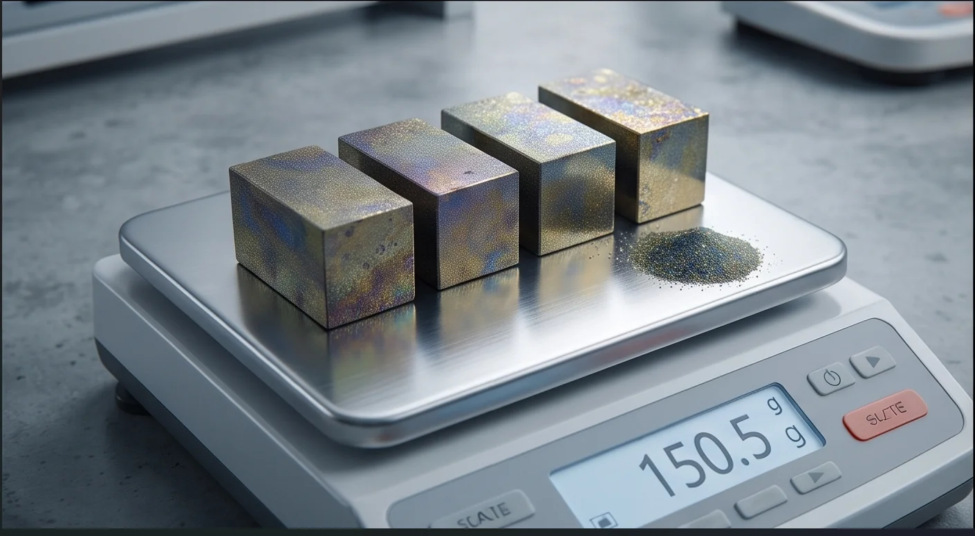 500T Chalcopyrite Powder Block Press — finished product 3