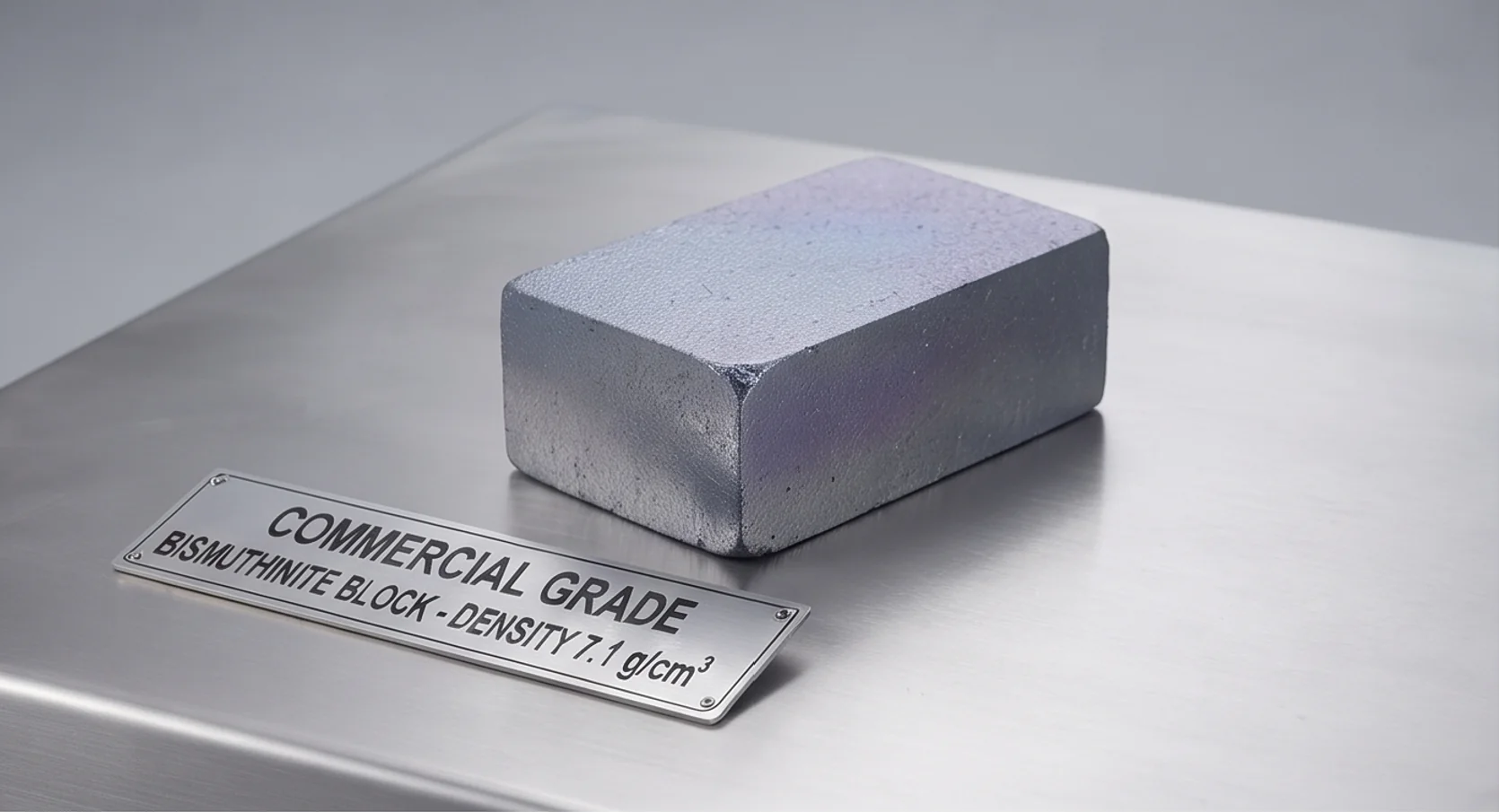 200T Bismuthinite Powder Block Press — finished product 1