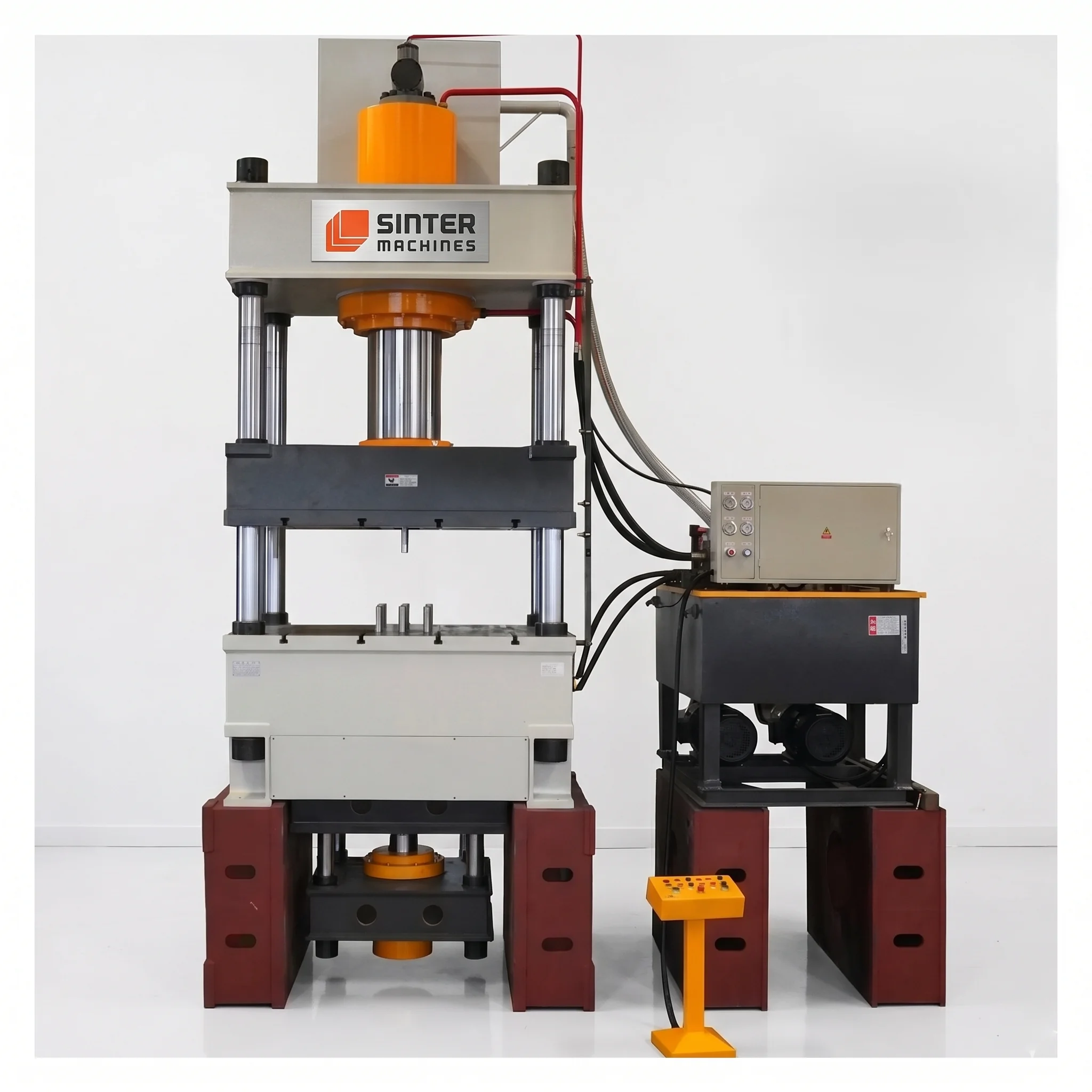 500T Limonite Powder Block Press 4