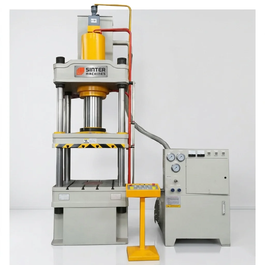 100T Glauconite Powder Block Press 1