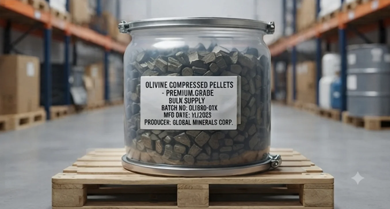 315T Olivine Powder Block Press — finished product 4