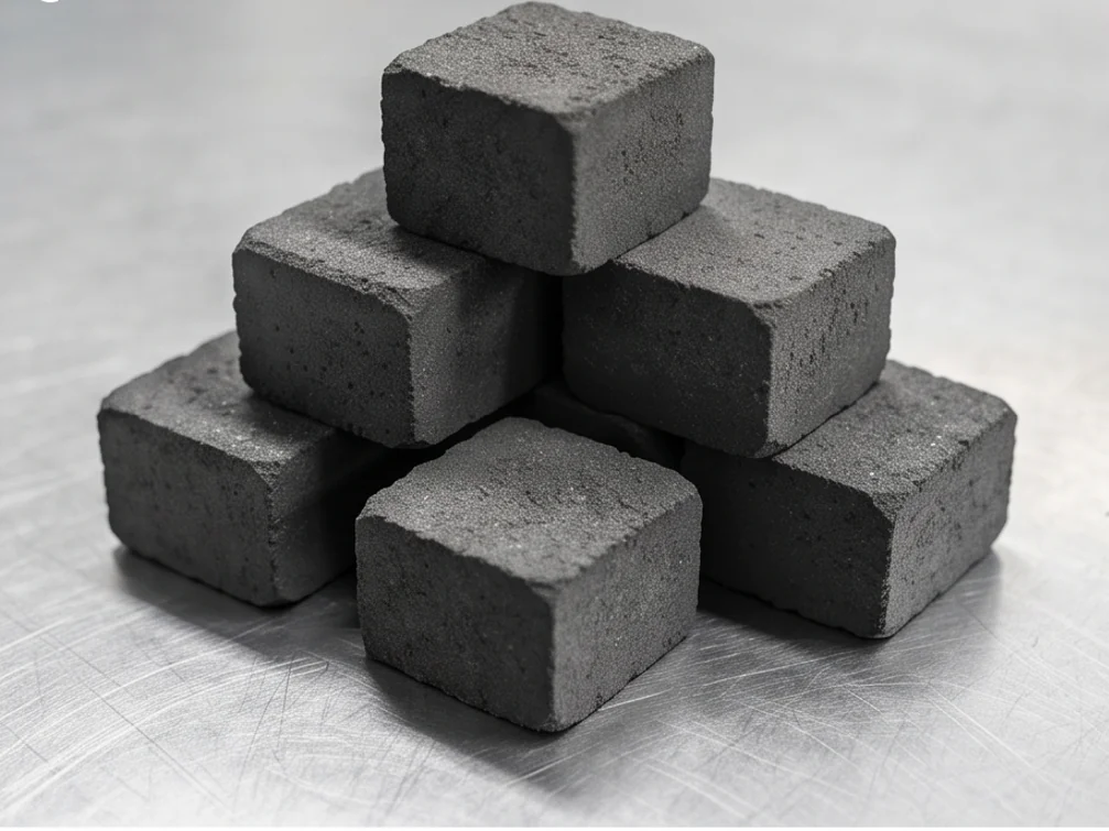 100T Manganosite Powder Block Press — finished product 3