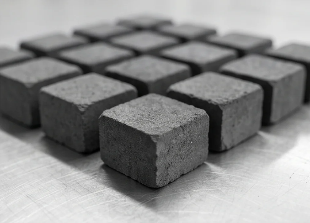 100T Manganosite Powder Block Press — finished product 4