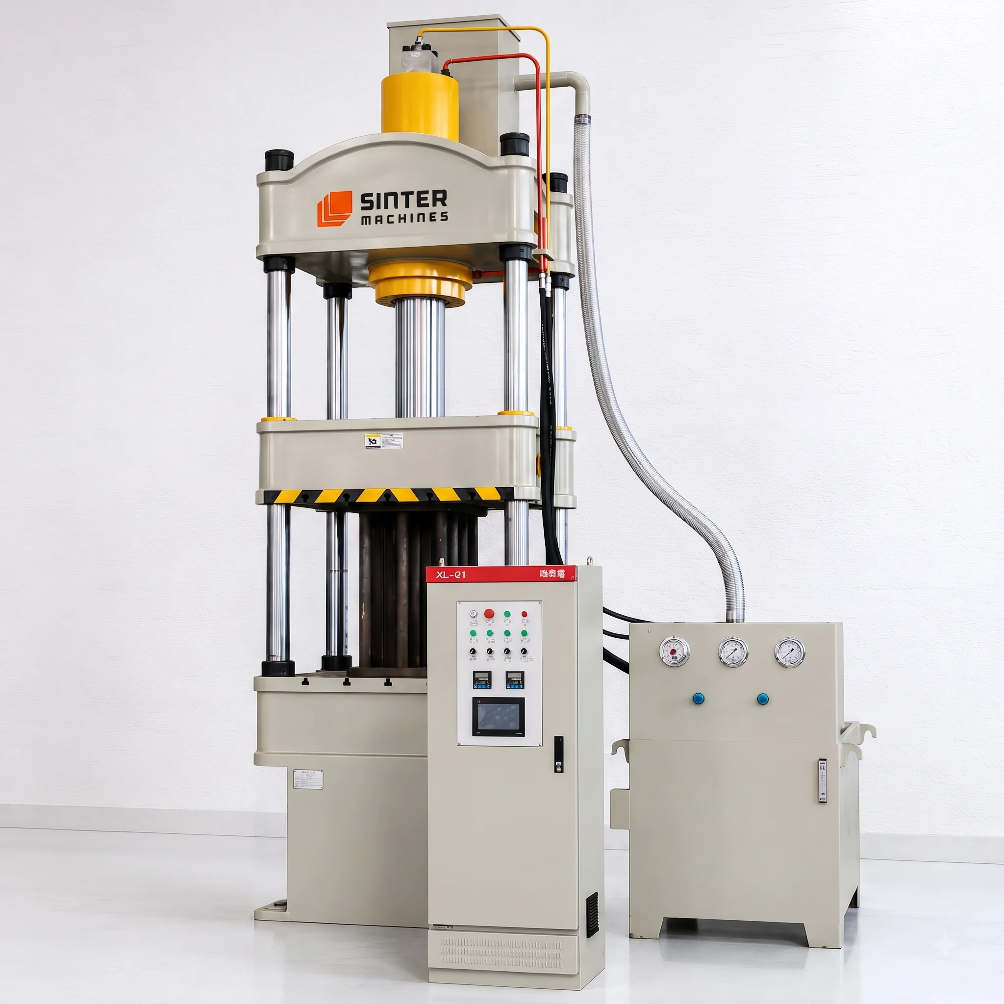 60T Nastran Powder Block Press 2