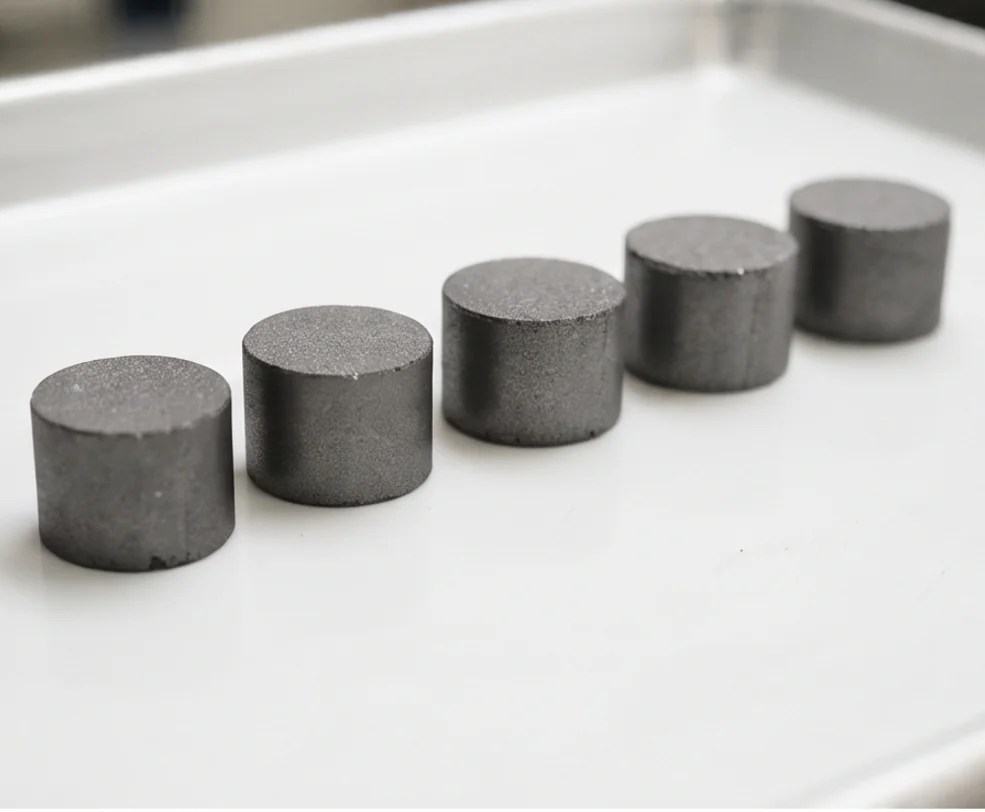 60T Nastran Powder Block Press — finished product 2