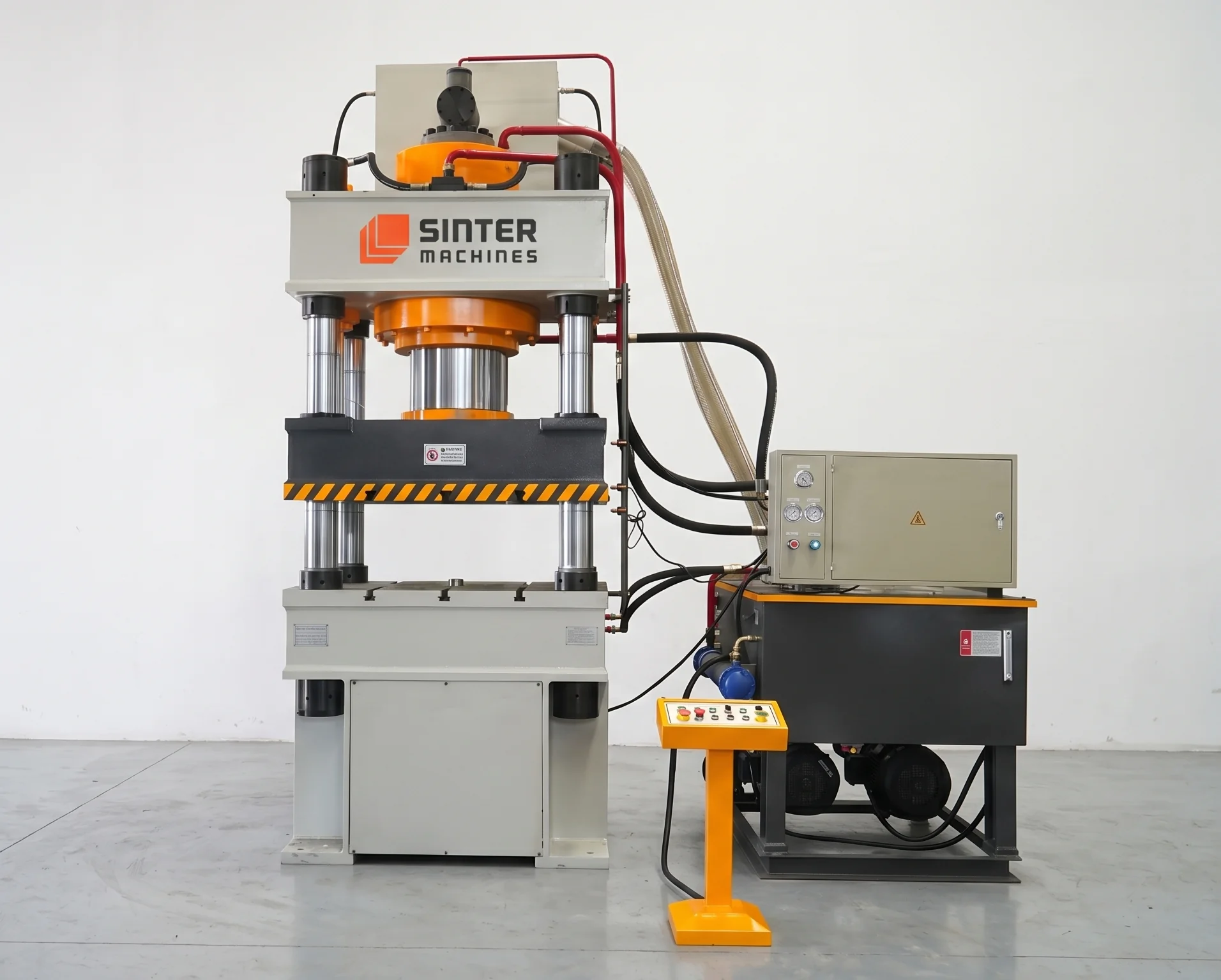 500T Halloysite Powder Block Press 2