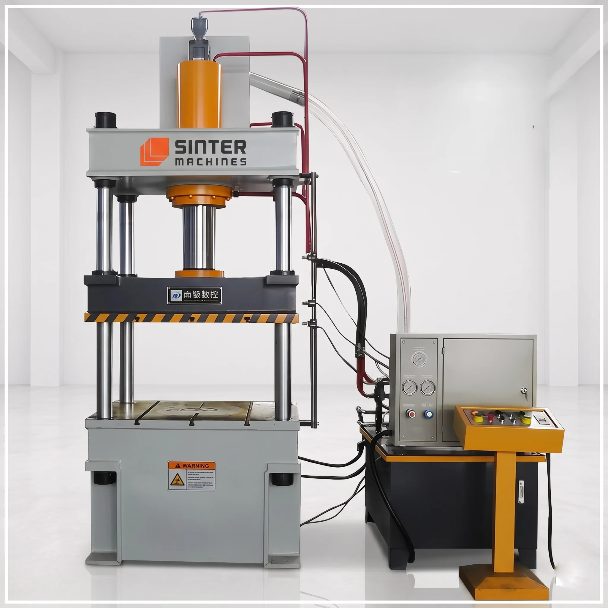 200T Calcite Powder Block Press 4