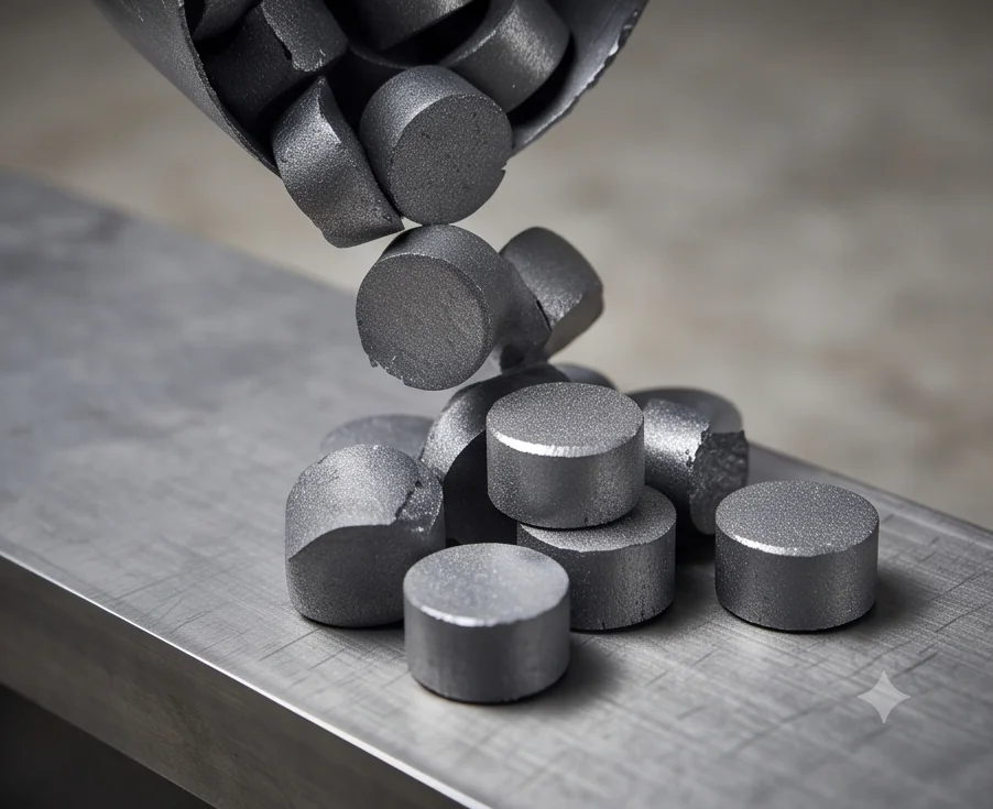 100T Hessite Powder Block Press — finished product 4