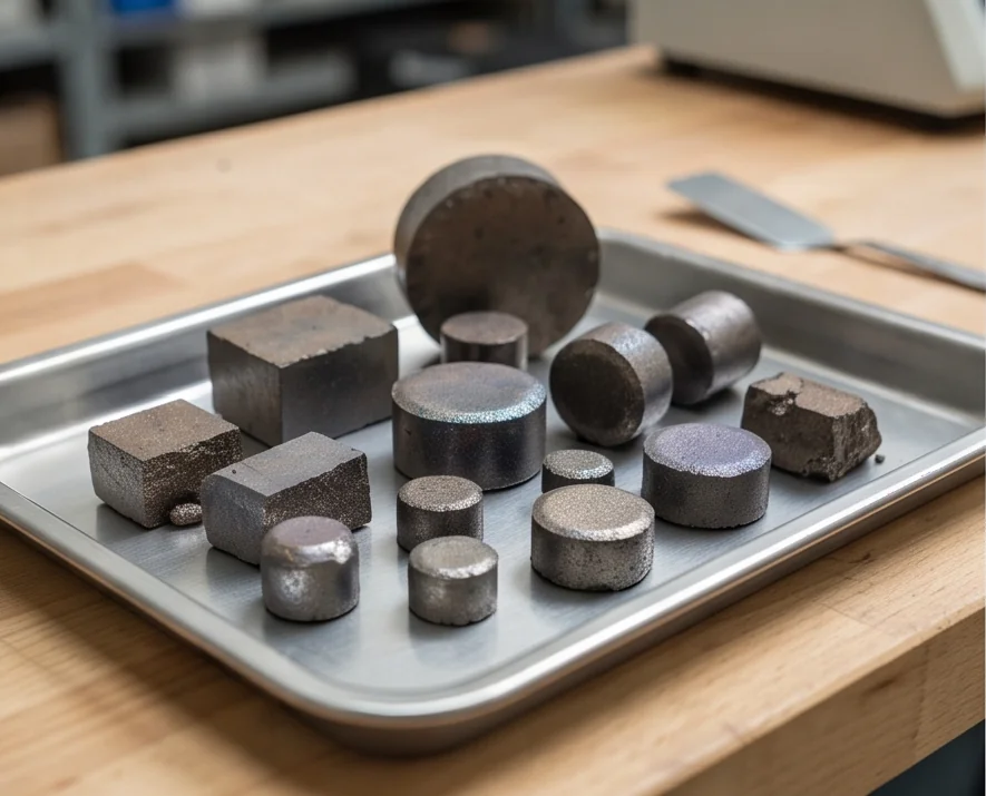 630T Pyrrhotine Powder Block Press — finished product 3