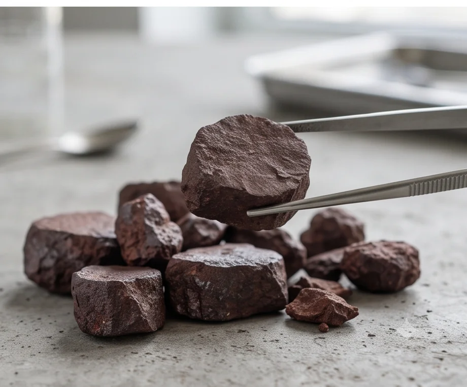 400T Cuprite Powder Block Press — finished product 4