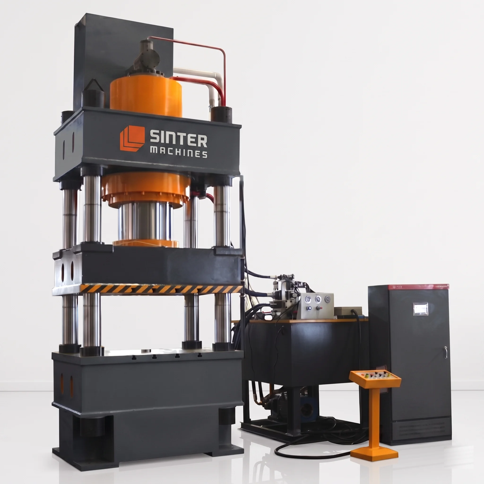800T Hematite Powder Block Press 1