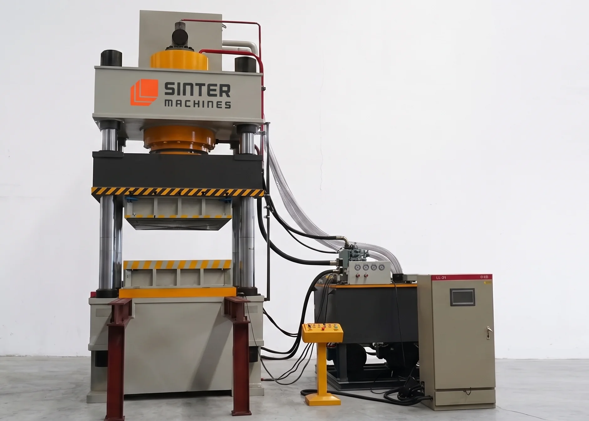 800T Hematite Powder Block Press 4