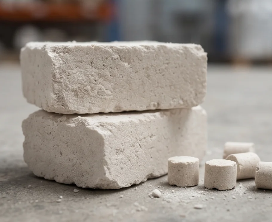 800T Dolomite Powder Block Press — finished product 4