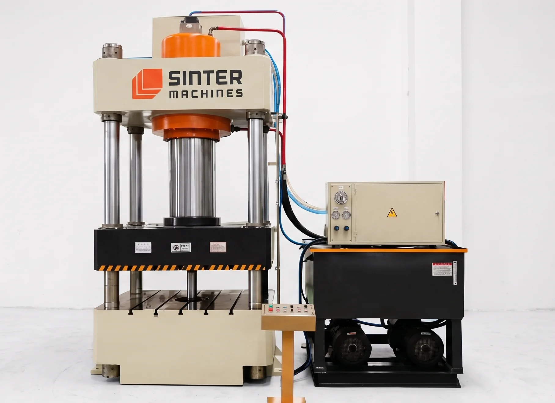 800T Scheelite Powder Block Press 2