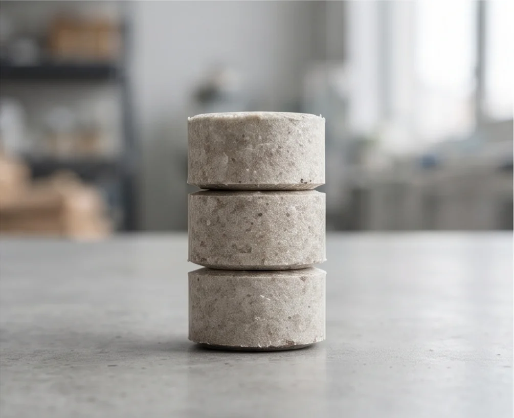 315T Muscovite Powder Block Press — finished product 4