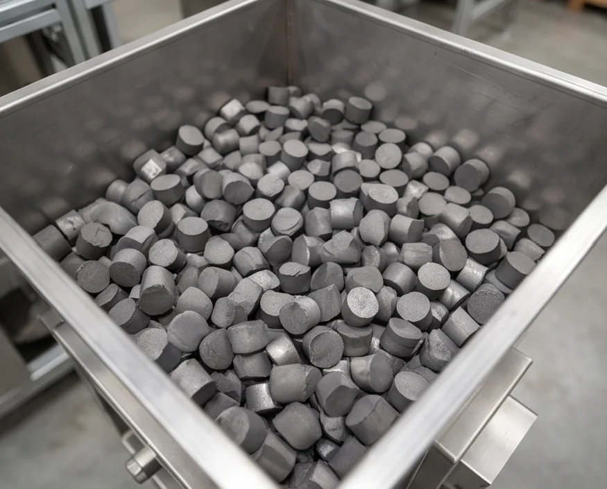 1250T Molybdenum Powder Block Press — finished product 2